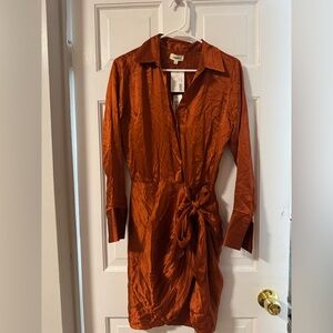 New L’AGENCE wrap dress